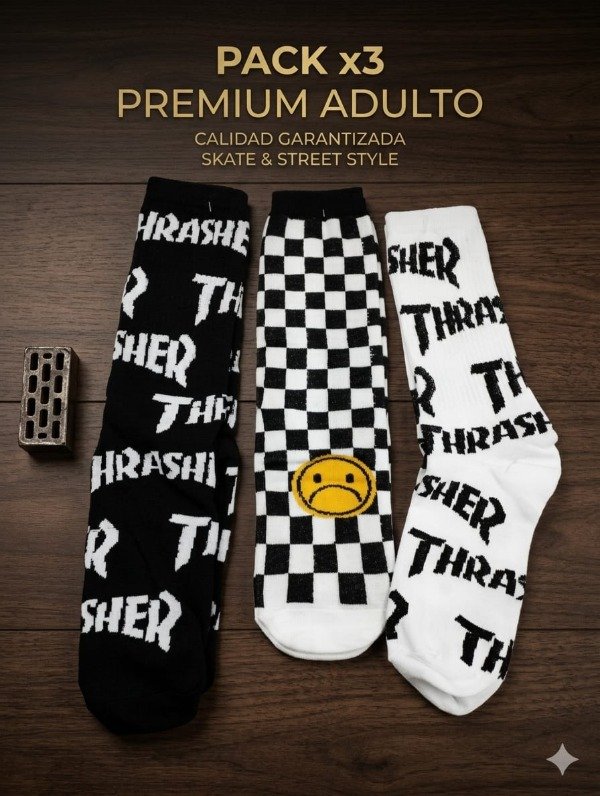 Producto - Pack 3/4 x3 Onda Trasher