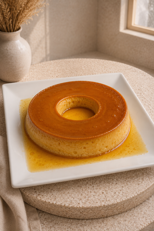 Producto - Flan de dulce de leche