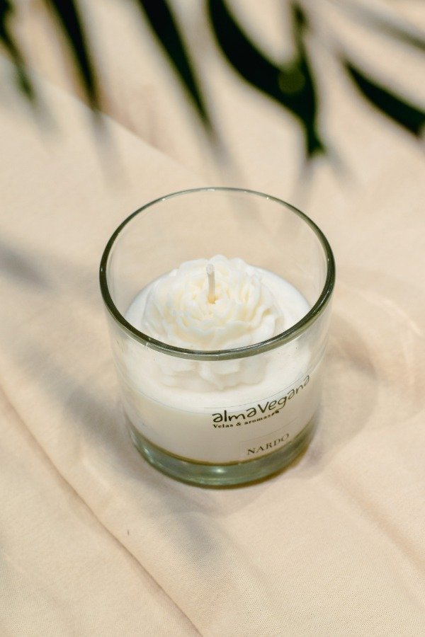 Producto - Vela aplique rosa