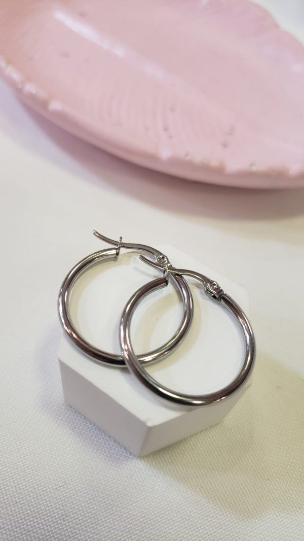 Producto - Argollas grandes acero