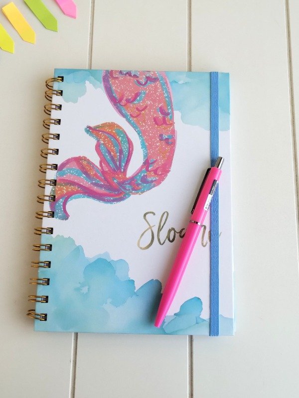 Producto - Cuaderno Sirena + lapicera