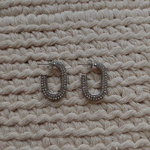 Producto - Aro eslabón strass