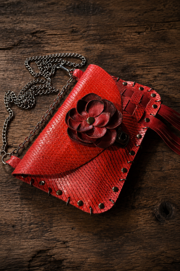 Producto - Cartera cuero 22:22 Red - 1