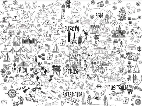 Producto - Laminas Gigantes Lugares del Mundo