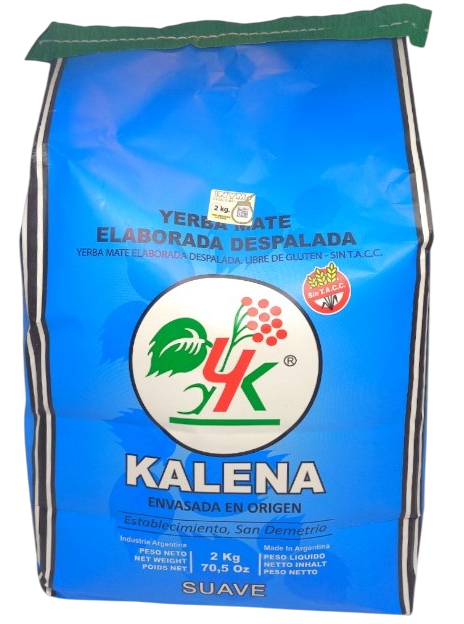 Producto - YERBA MATE DESPALADA KALENA X 2 KG