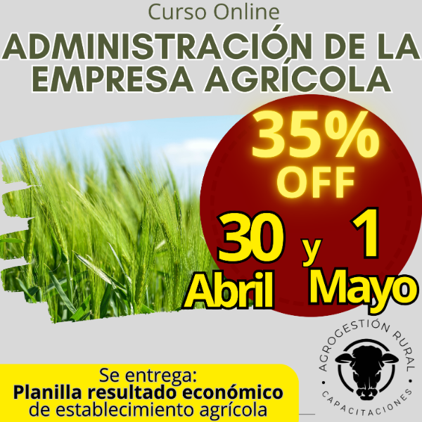 Producto - Curso Online Administración de la empresa agrícola