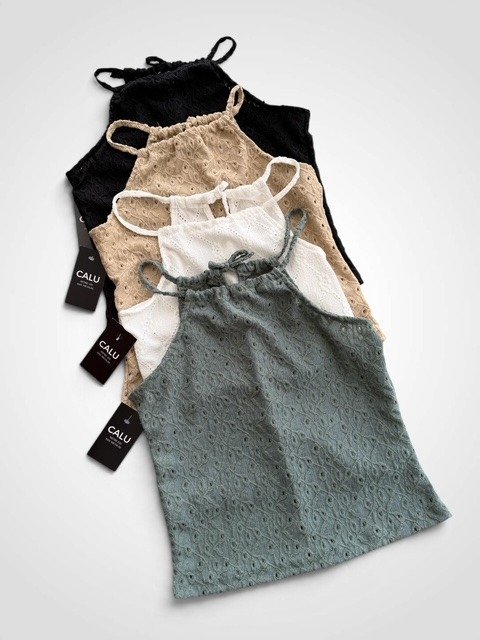 Producto - TOP DE BRODERIE TIRITAS REGULABLES 0922