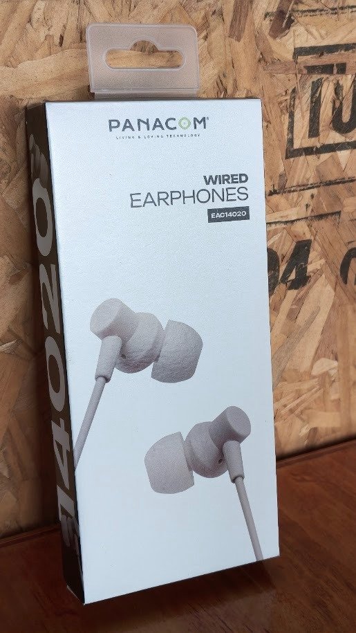 Producto - Auriculares Inear Intrauditivos Panacom Color Blanco 3.5mm Blanco - 1