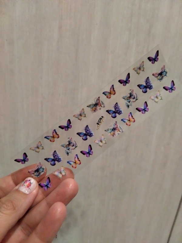 Producto - UV Nails Mariposas #1