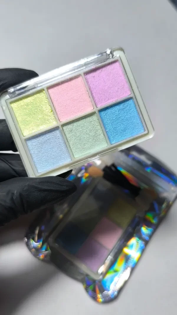 Producto - Paleta x6 Sombras pastel polvos