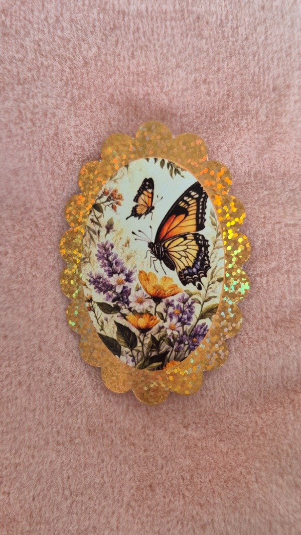 Producto - Sticker Mariposa Naranja