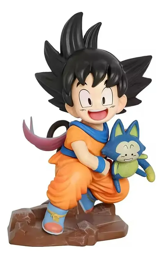 Producto - Figura Diorama Goku Con Puar - Dragon Ball 10cm