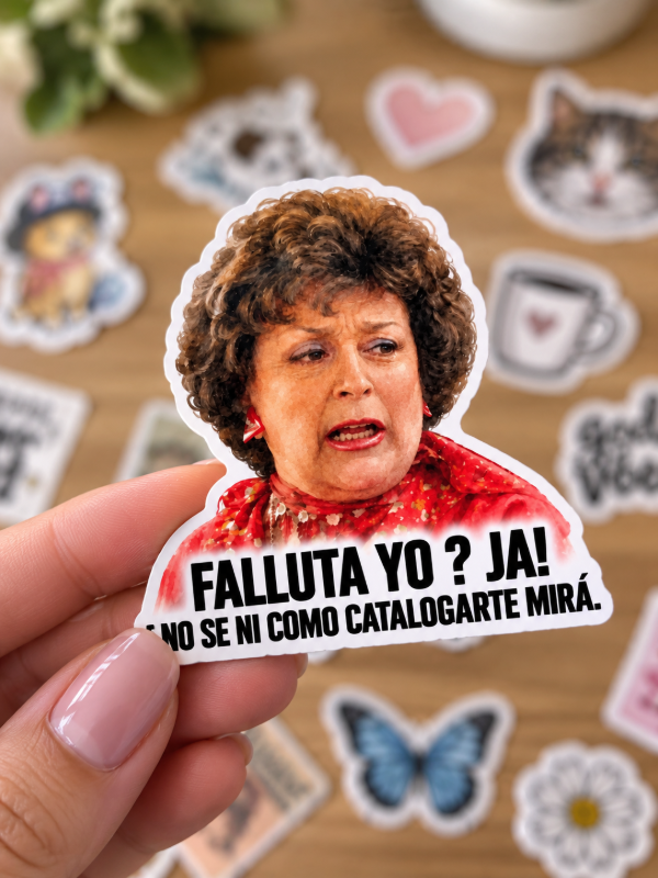 Producto - Stickers // Falluta yo.