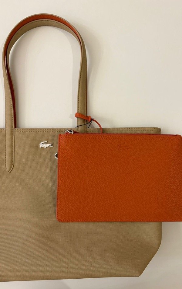 Producto - Tote Bag Ana Sin Cierre - reversible con sobre Beige