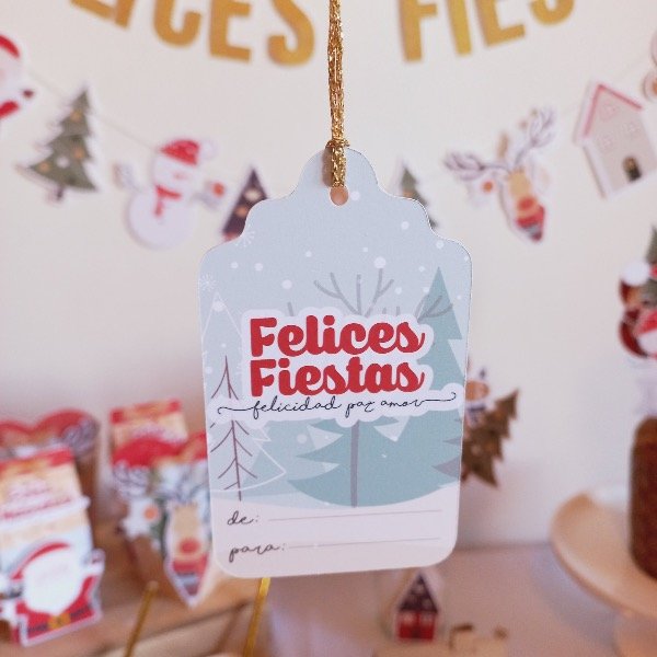 Producto - Tag Felices Fiestas