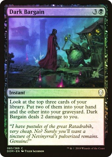 Producto - Dark Bargain (Foil)