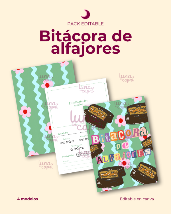 Producto - Bitácora de alfajores