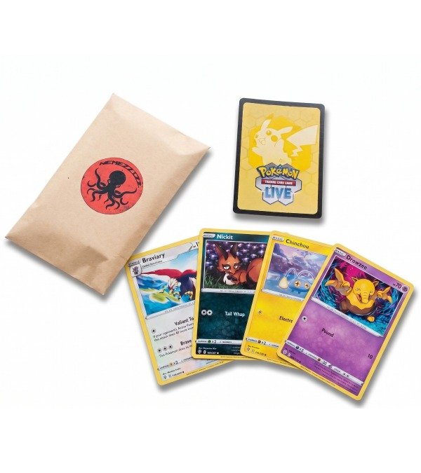 Producto - Pack 25 Cartas Pokémon TCG Evolving Skies + Holo/Reverse + Código Pokemon Live