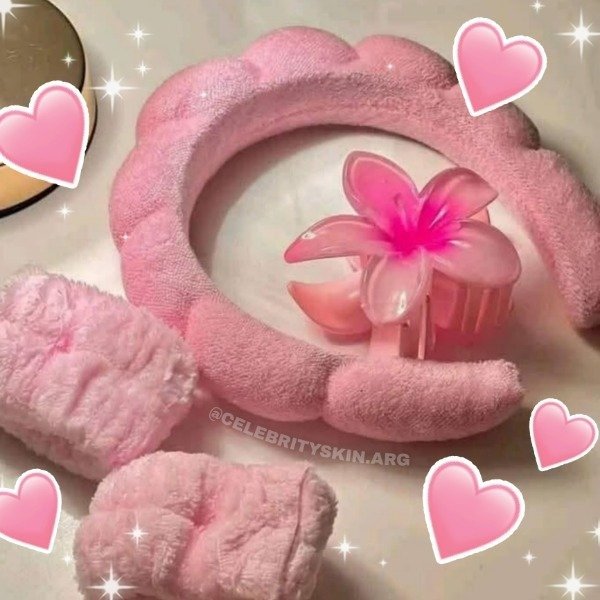Producto - VINCHA CON MUÑEQUERA Y FLOR X 2 SETS