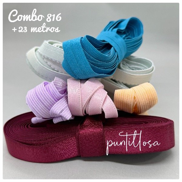 Producto - Combo 816- Elásticos Surtidos +23 metros
