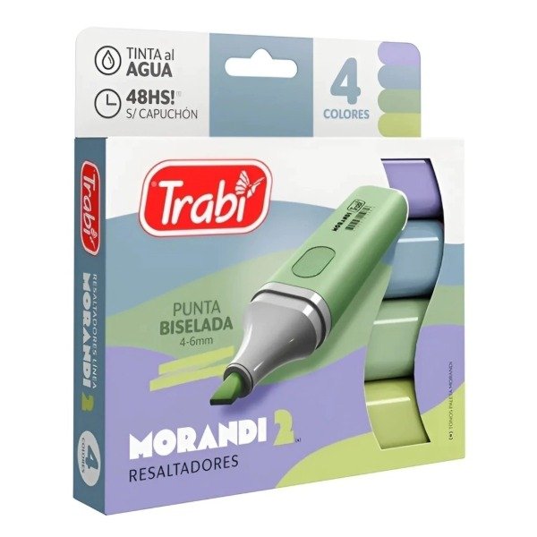 Producto - Resaltador Morandi x4 Frios