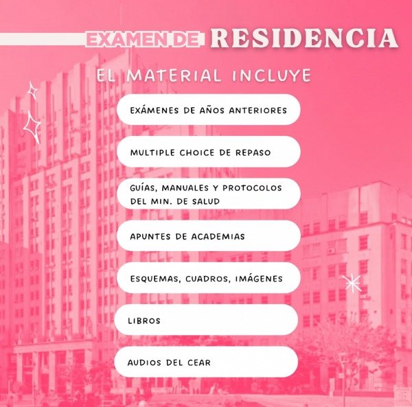 Producto - MATERIAL RESIDENCIA MÉDICA 2026/2027 BS. AS. - 1