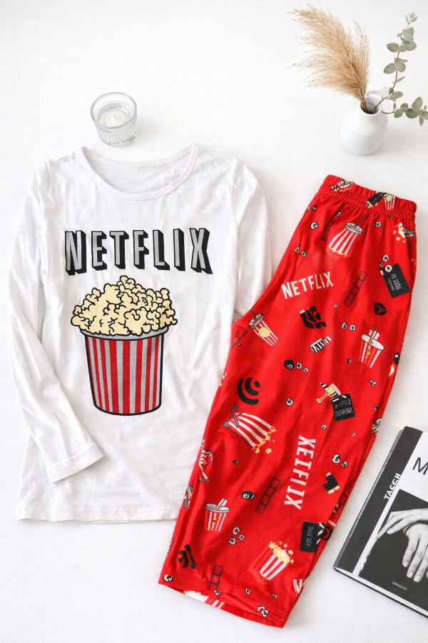 Producto - Pijama Netflix algodon