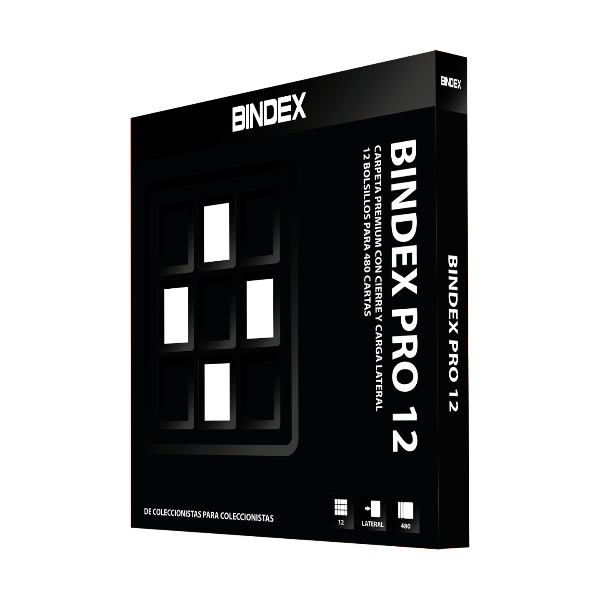 Producto - Bindex PRO 12 (480 Cartas - 12 Bolsillos)
