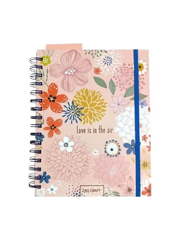 Producto - Cuaderno Anillado 150 Hojas Stickers Ibi Craft - Love is in the Air