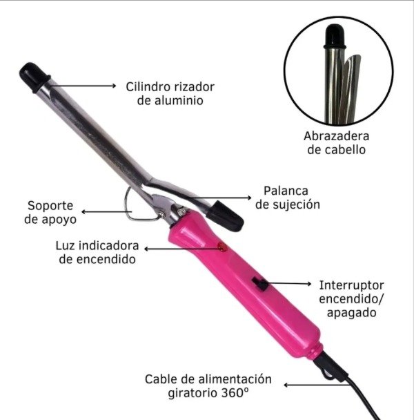 Producto - Rizador de pelo 30w - 2