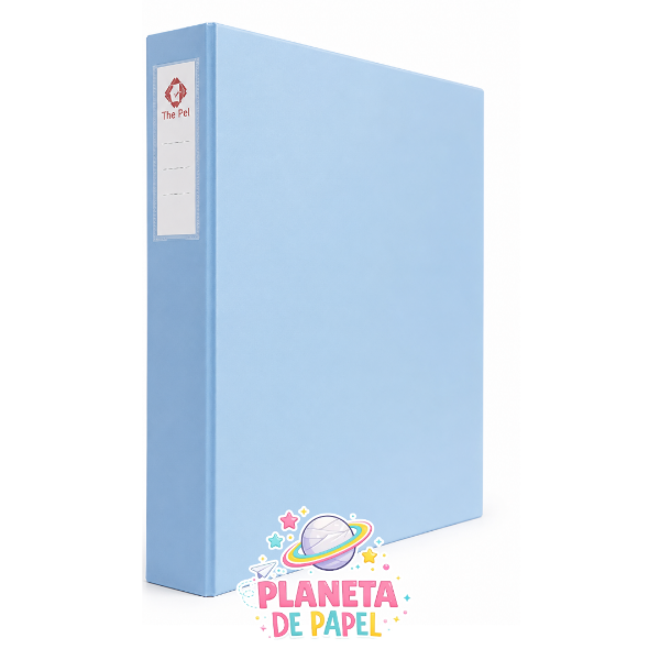 Producto - Bibliorato A4 color celeste pastel