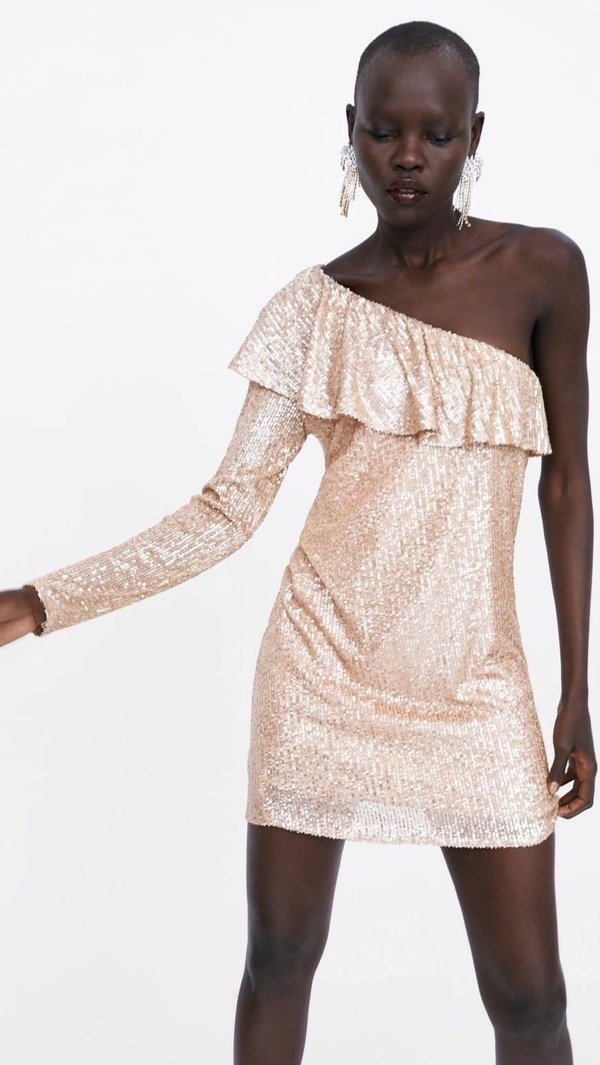 Producto - Vestido lentejuelas Zara