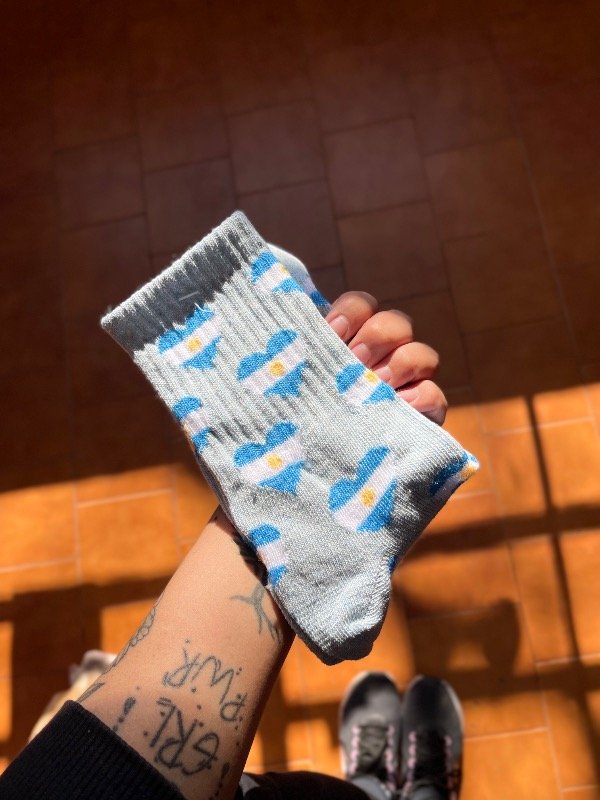 Producto - Corazón banderitas
