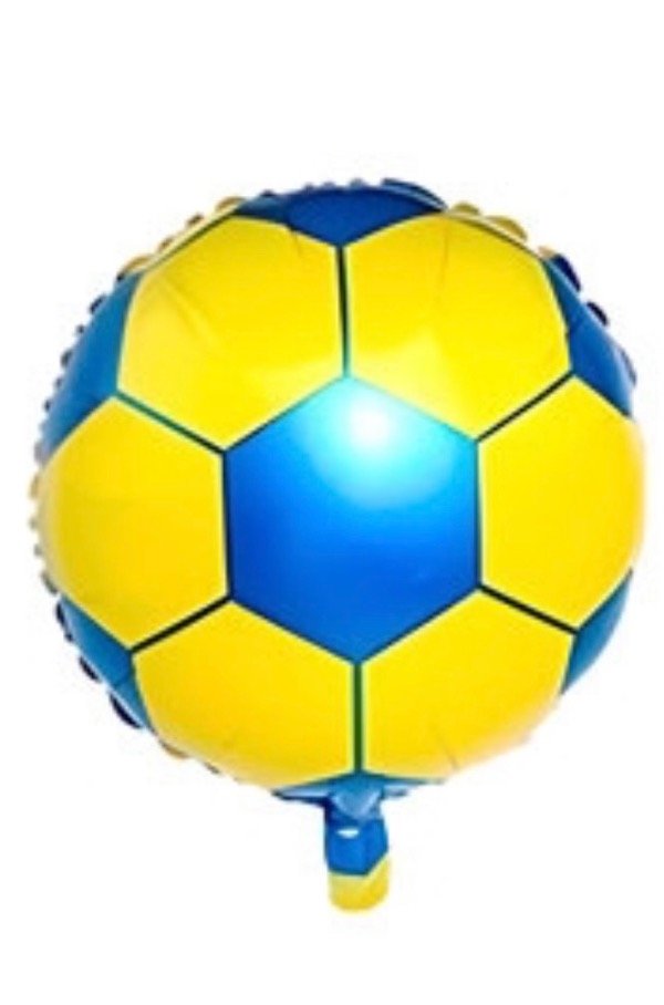 Producto - GLOBO PELOTA DE FÚTBOL BOCA 18 pulg x 5 UNIDADES