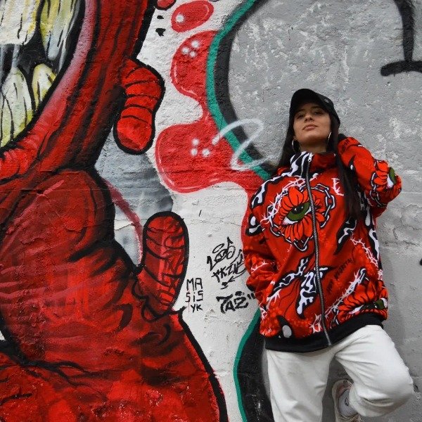 Producto - Campera Reversible Ojos