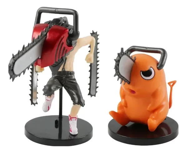 Producto - Figuras Denji Y Pochita 11 y 8 cm