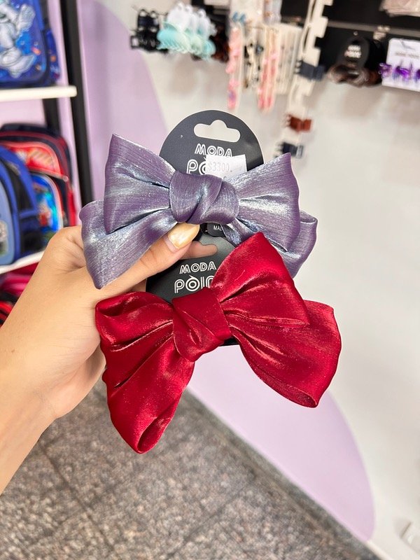 Producto - Moños medianos brillantes