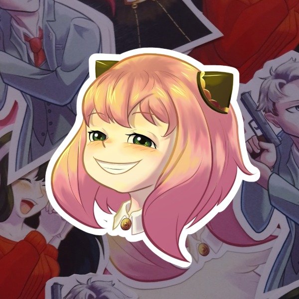 Producto - Sticker Anya Smile