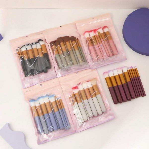Producto - Set x10 brochas kabuki Naez