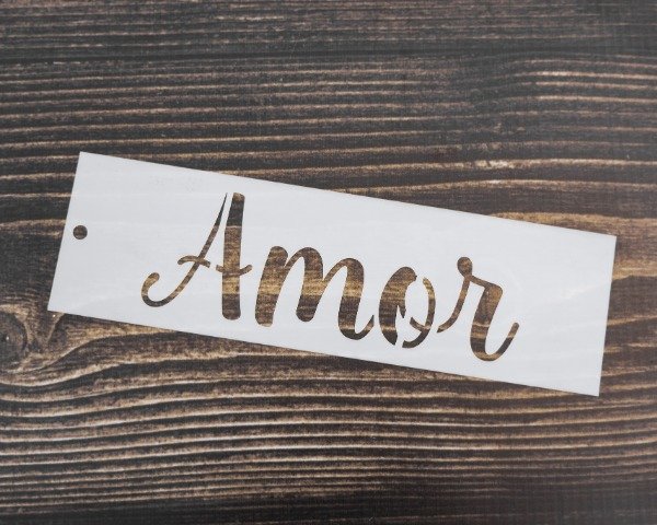Producto - STENCIL A - AMOR