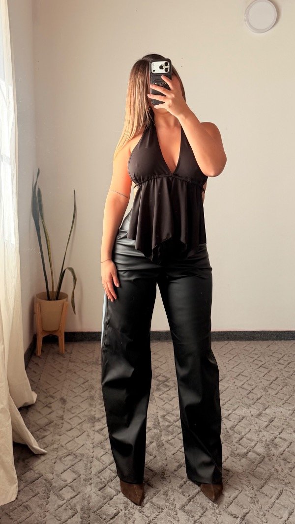 Producto - Top micro picos negro