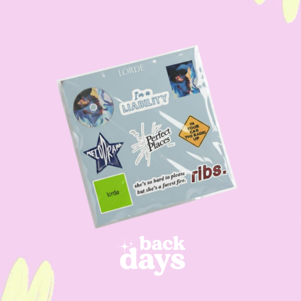 Producto - Plancha de Sticker Inspirada Lorde