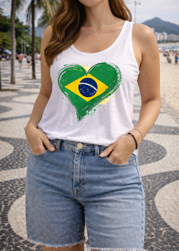 Producto - Musculosa Brasil (Corazon)