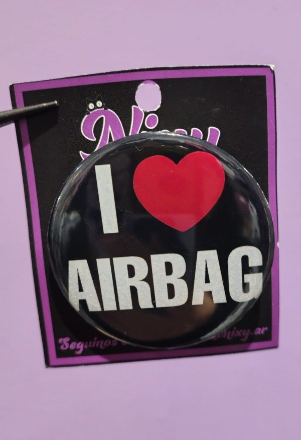 Producto - Pin I Love Airbag