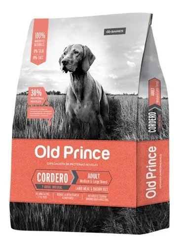 Producto - OLD PRINCE NOVEL CORDERO X 15KG