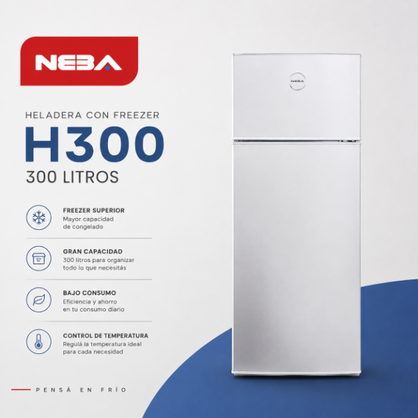 Producto - HELADERA NEBA 300L H300 CICLICA