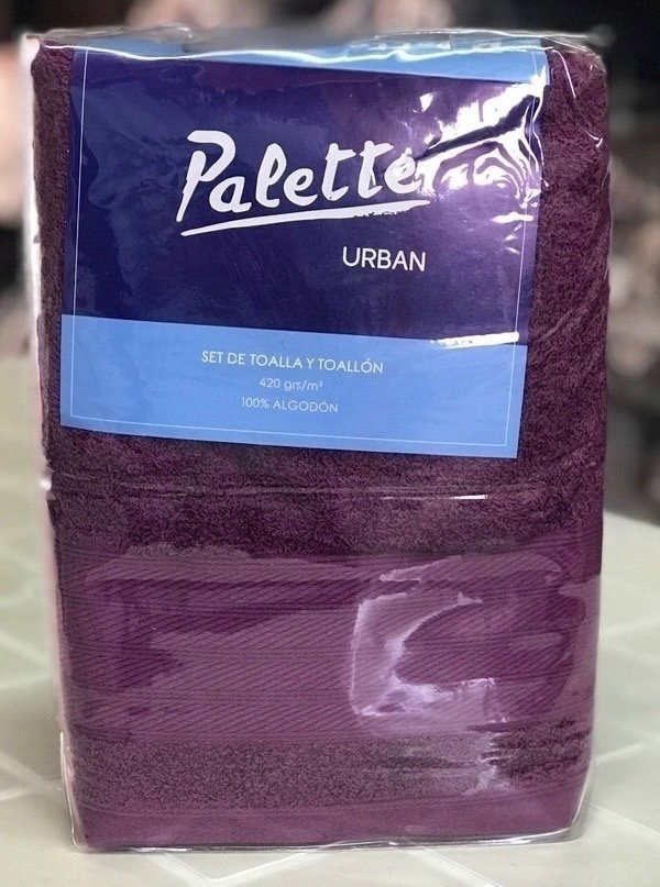 Producto - Juego de toalla y Toallon Palette Boris - 5