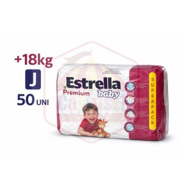 Producto - PAÑALES ESTRELLA PREMIUM - JUNIOR - 50 UNIDADES