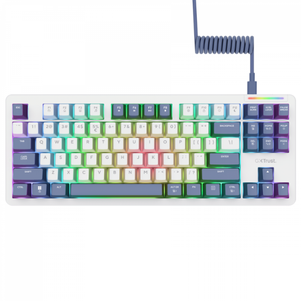 Producto - Teclado Mecanico Trust Xyra Blanco