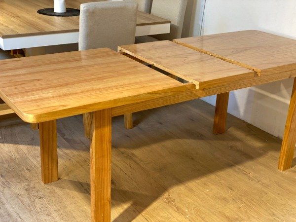 Producto - MESA DE MADERA PARAISO  EXTENSIBLE: REGRUESO DE 5 CM